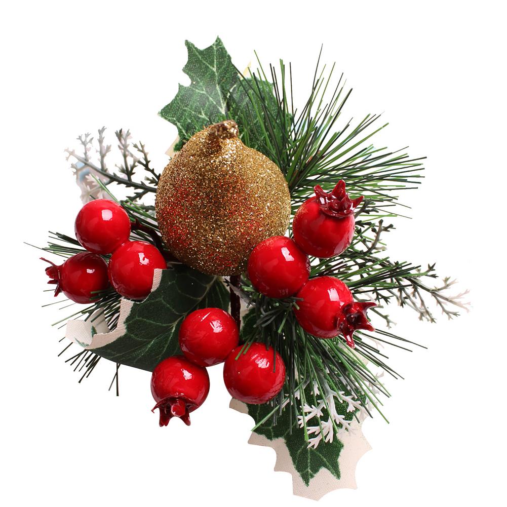 Holiday Holly Napkin Rings (6pcs) Holiday Holly Napkin Rings (6pcs)
