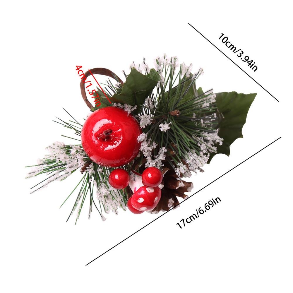 Holiday Holly Napkin Rings (6pcs) Holiday Holly Napkin Rings (6pcs)