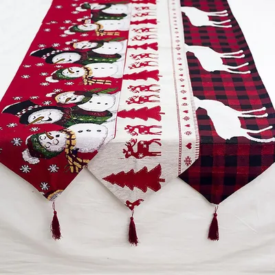 Holiday Table Runner Christmas Decor