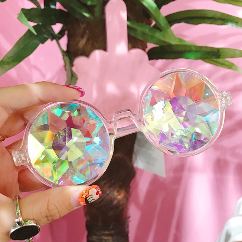 Holographic Party Kaleidoscope Sunglasses Holographic Party Kaleidoscope Sunglasses