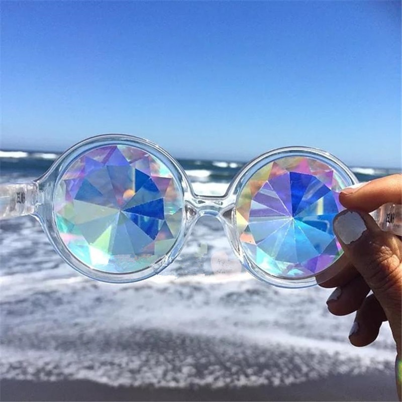 Holographic Party Kaleidoscope Sunglasses Holographic Party Kaleidoscope Sunglasses