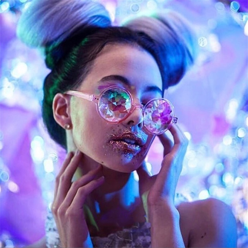 Holographic Party Kaleidoscope Sunglasses Holographic Party Kaleidoscope Sunglasses