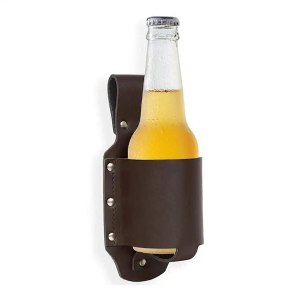 Holster Portable Bottle Waist Beer Belt Bag Handy Wine Bottles Beverage Can Holder