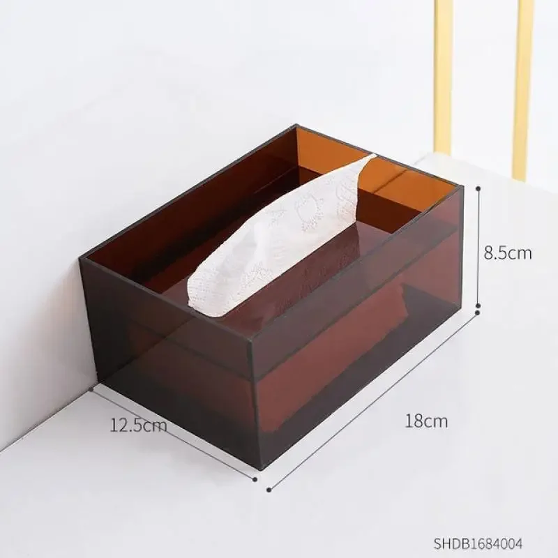 Home Acrylic Tissue Box Dispenser