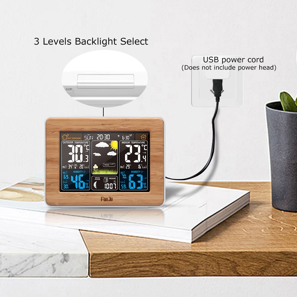 Home Weather Station Digital Clock Home Weather Station Digital Clock
