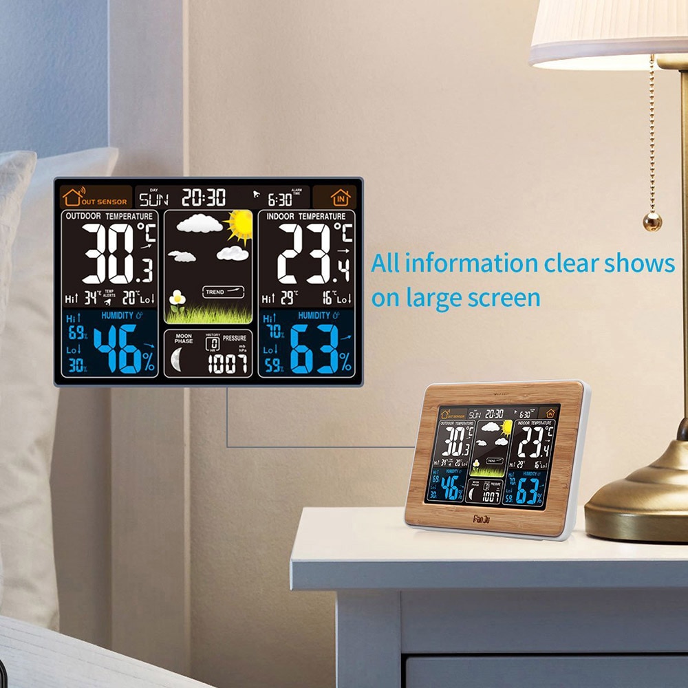 Home Weather Station Digital Clock Home Weather Station Digital Clock