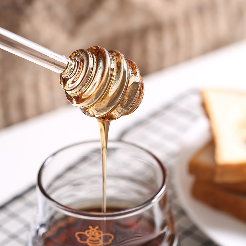 Honey Drizzler Glass Syrup Dipper Honey Drizzler Glass Syrup Dipper