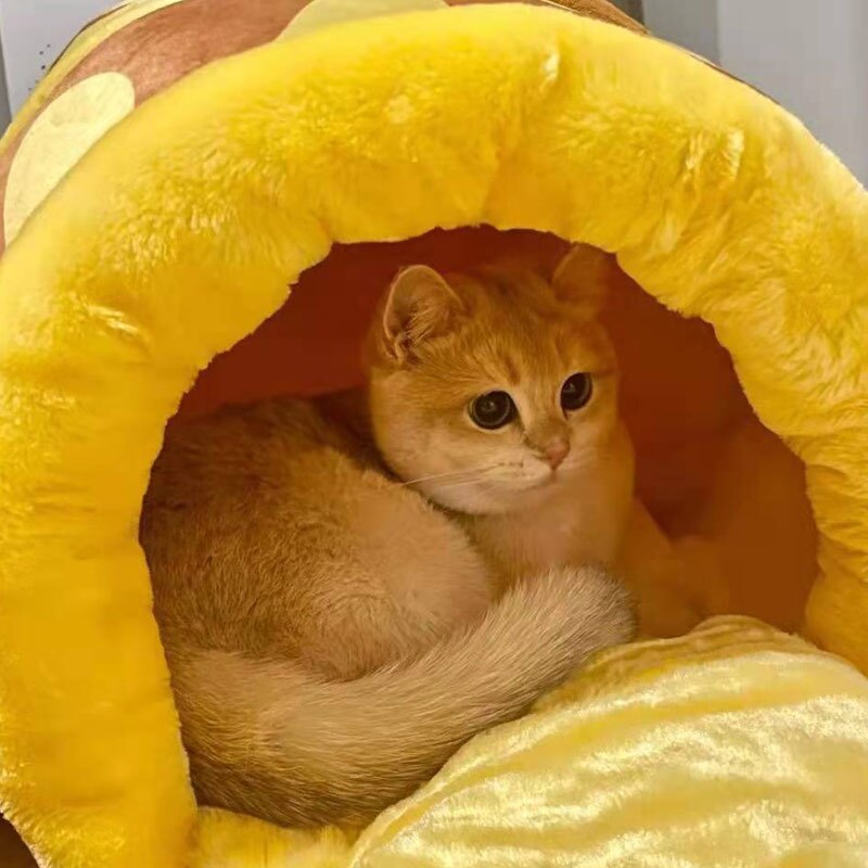 Honey Pot Cat Bed Cute Pet Cave Honey Pot Cat Bed Cute Pet Cave