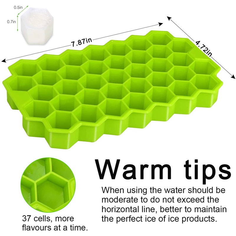 Honeycomb Silicone Mold Ice Tray