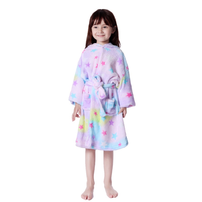Hooded Bathrobe Kids Animal Robe Hooded Bathrobe Kids Animal Robe