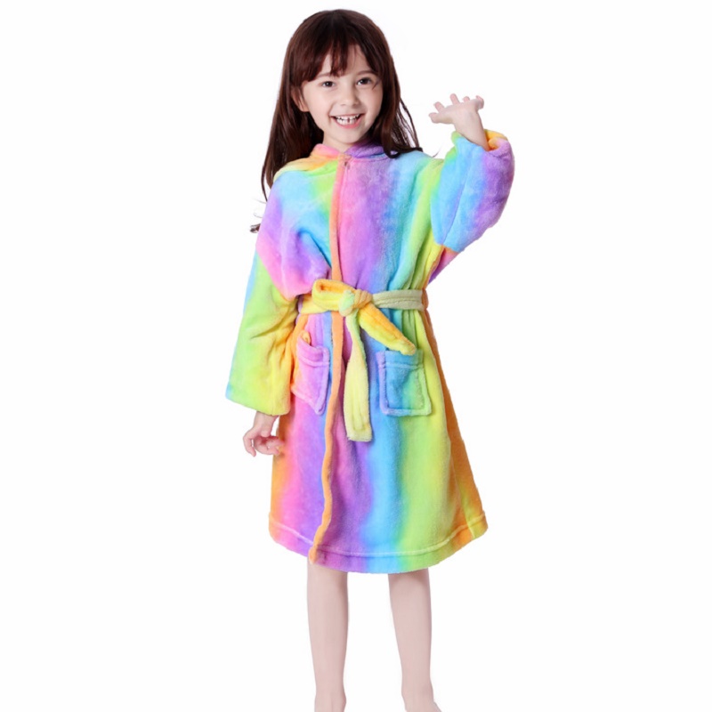 Hooded Bathrobe Kids Animal Robe Hooded Bathrobe Kids Animal Robe