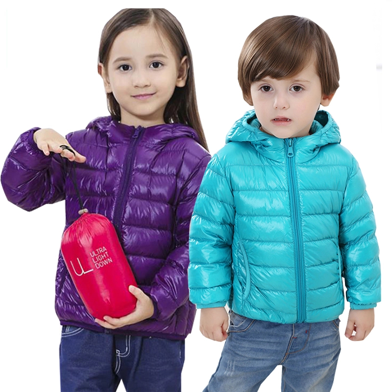 Hooded Down Jacket Kids Clothing Hooded Down Jacket Kids Clothing