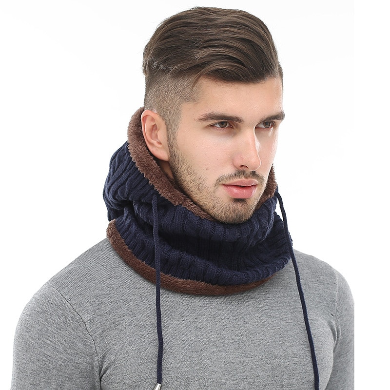 Hooded Scarf Knitted Cap Hooded Scarf Knitted Cap