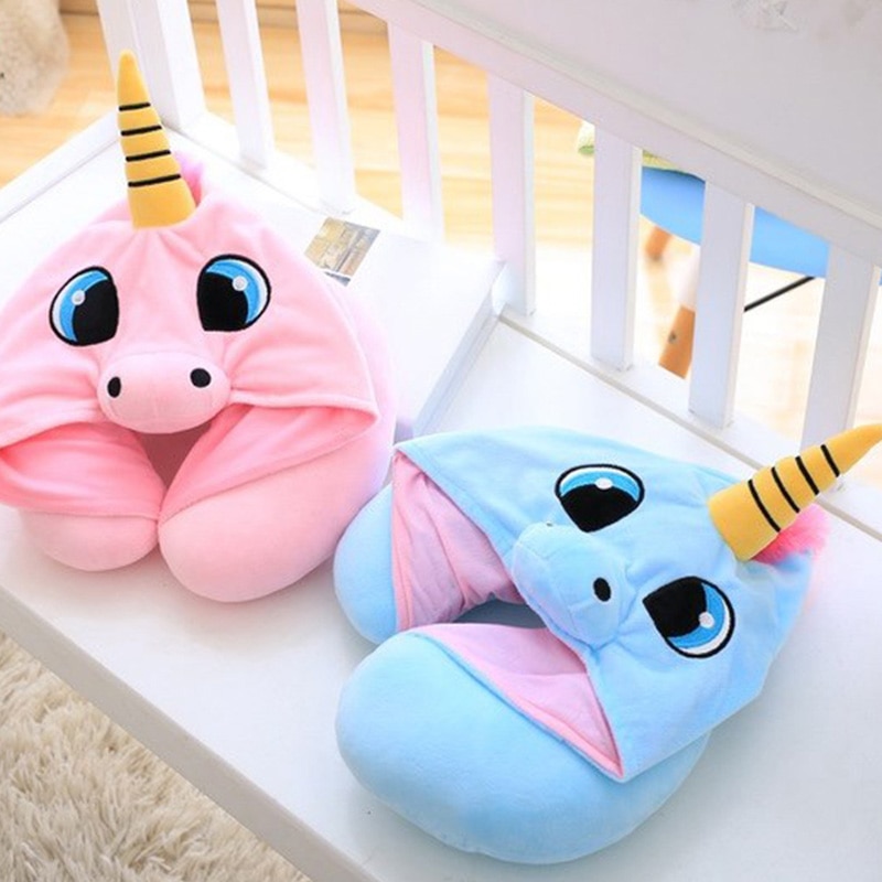 Hoodie Neck Pillow Cartoon Cushion Hoodie Neck Pillow Cartoon Cushion