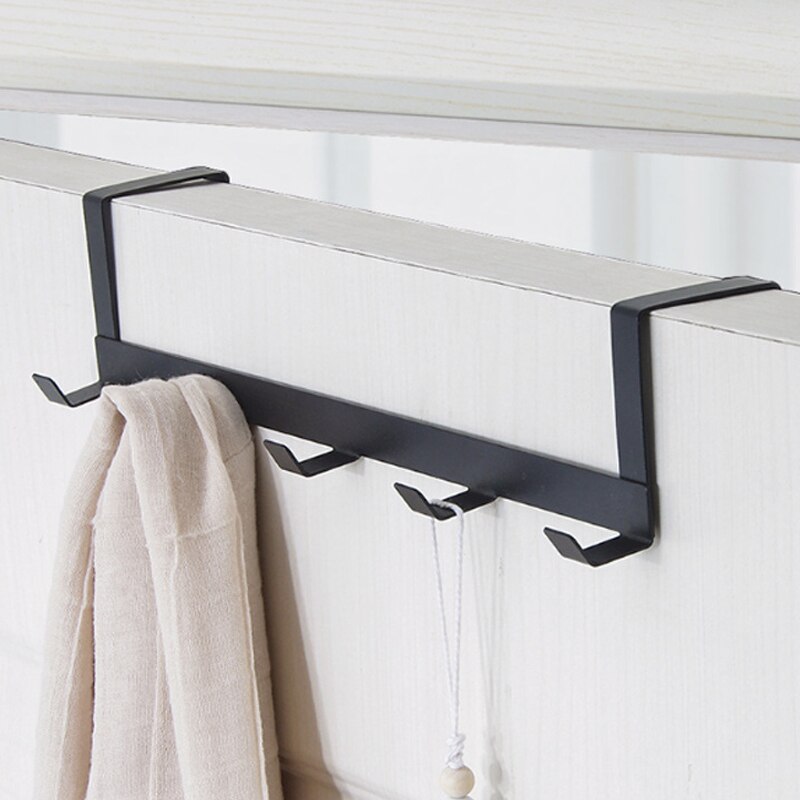 Hooks Over The Door 5 Hooks Home Bathroom Organizer Rack Clothes Coat Hat Towel Hanger Bathroom Kitchen Accessories Hooks Over The Door 5 Hooks Home Bathroom Organizer Rack Clothes Coat Hat Towel Hanger Bathroom Kitchen Accessories