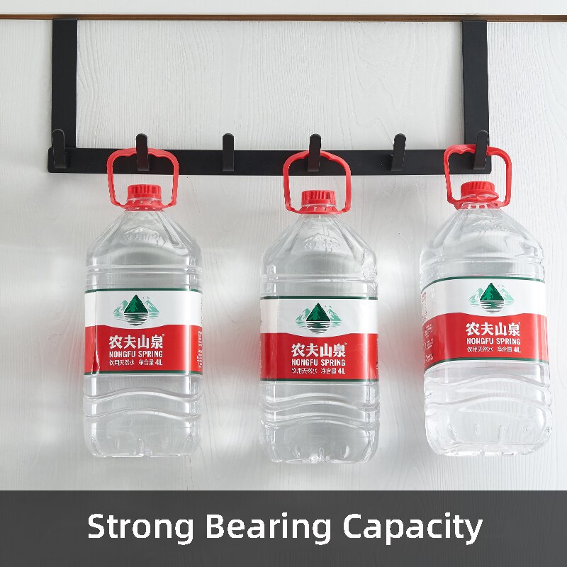 Hooks Over The Door 5 Hooks Home Bathroom Organizer Rack Clothes Coat Hat Towel Hanger Bathroom Kitchen Accessories Hooks Over The Door 5 Hooks Home Bathroom Organizer Rack Clothes Coat Hat Towel Hanger Bathroom Kitchen Accessories