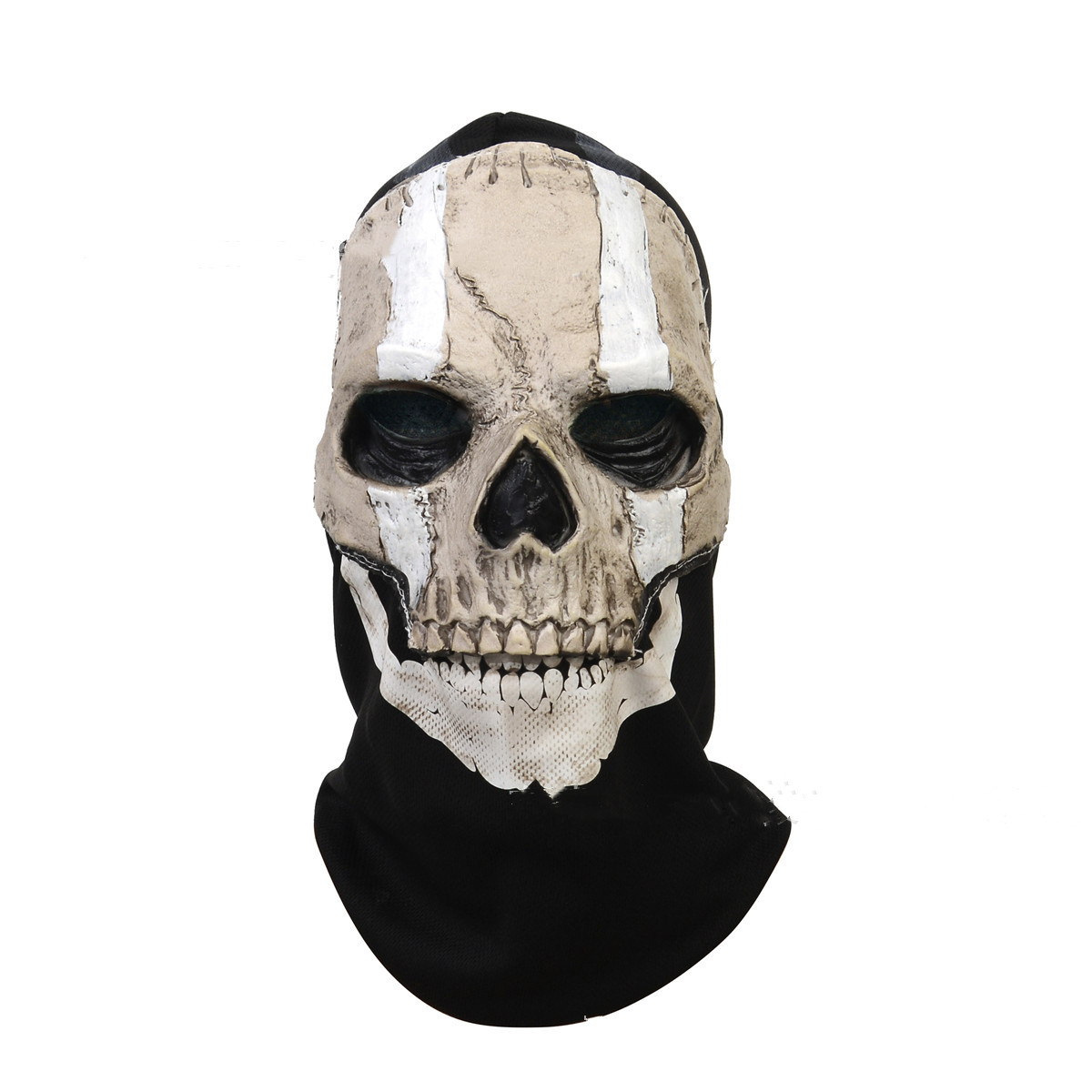 Horror Ghost Skull Mask Ghost Latex Headgear Helmet Cosplay Perform Party Masquerade Prop Halloween Cosplay