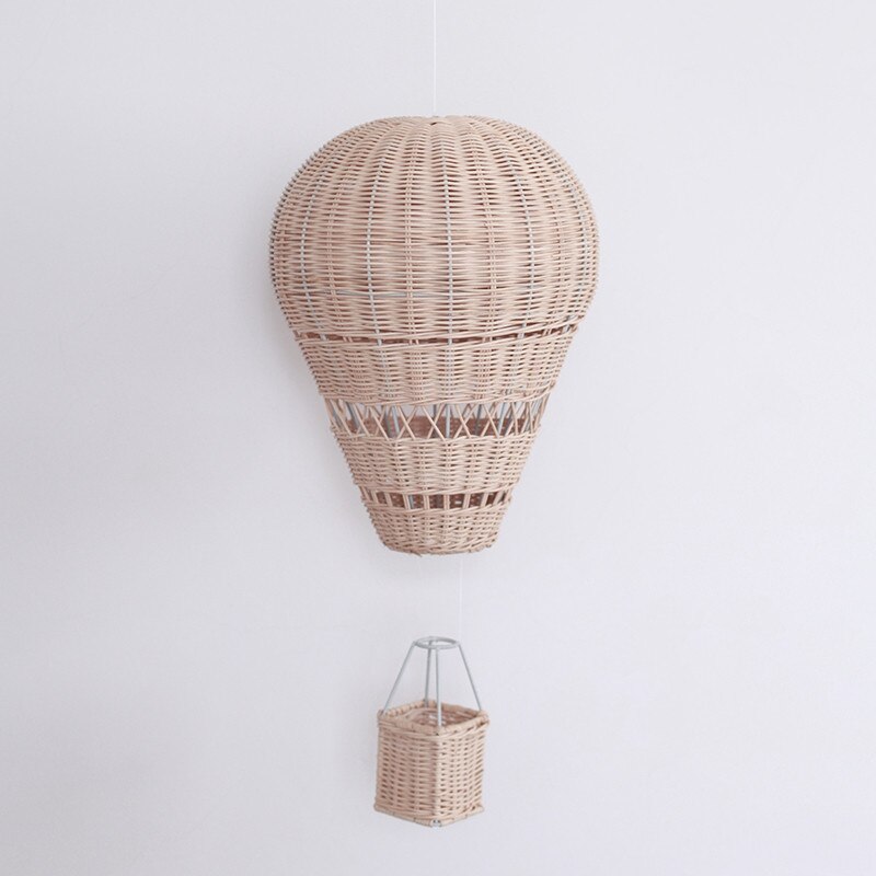 Hot Air Balloon Decor Rattan Ornament Hot Air Balloon Decor Rattan Ornament