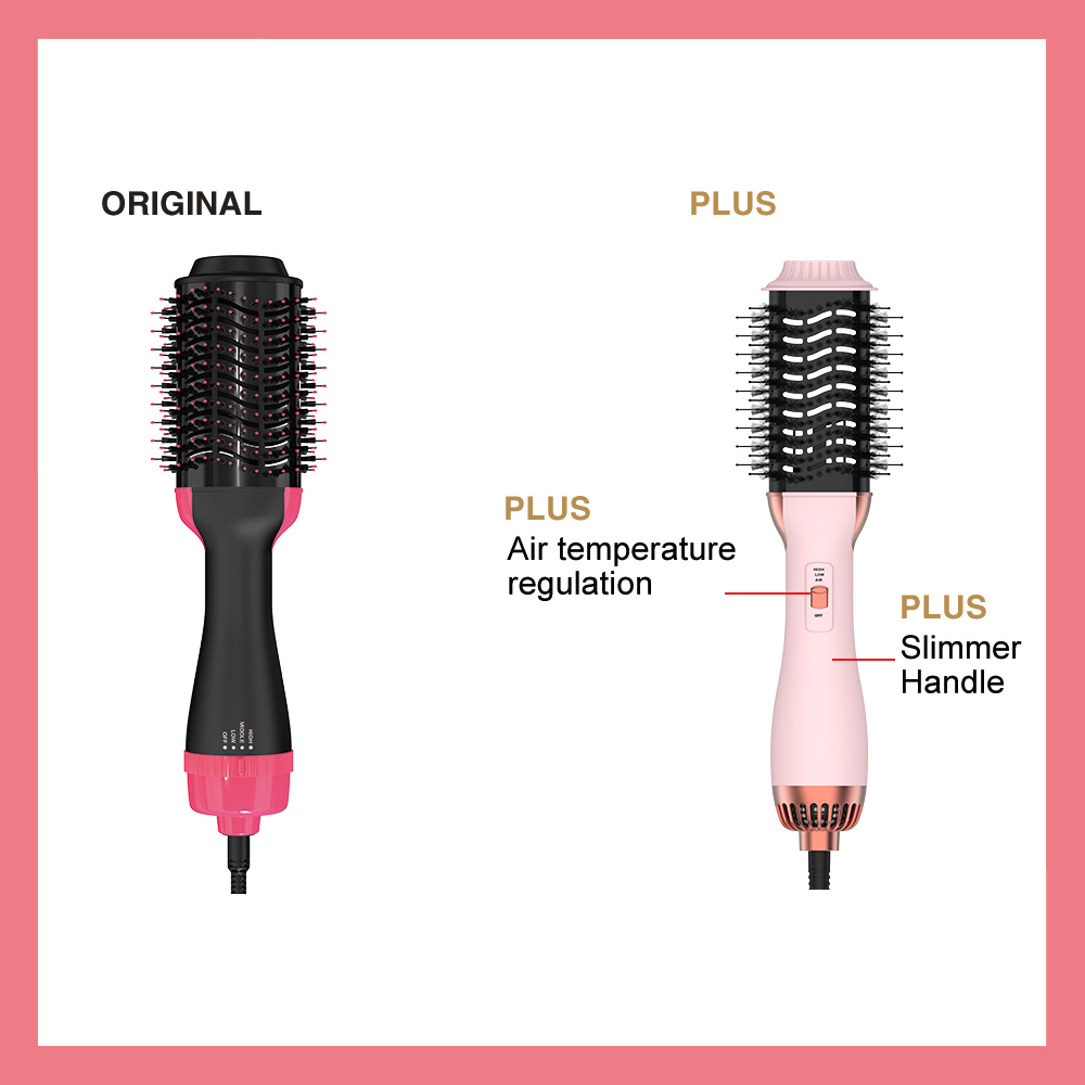 Hot Air Brush 2.0 One Step Hair Dryer Brush Volumizer Multifunctional Styler Professional Home Straight Curling Oron Hot Air Brush 2.0 One Step Hair Dryer Brush Volumizer Multifunctional Styler Professional Home Straight Curling Oron