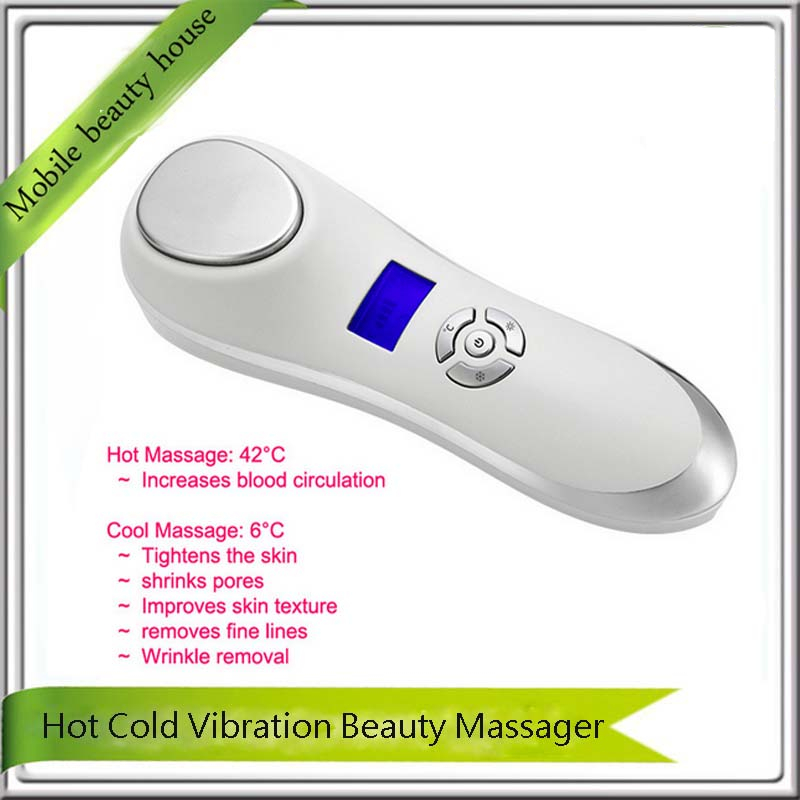 Hot And Cold Sonic Vibration Face Massage Beauty Tool Hot And Cold Sonic Vibration Face Massage Beauty Tool