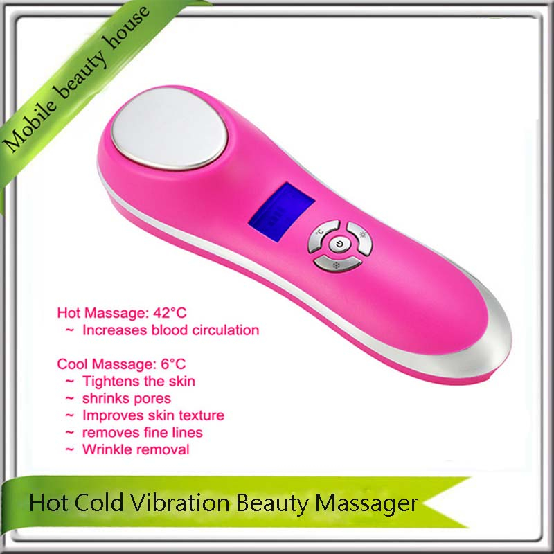 Hot And Cold Sonic Vibration Face Massage Beauty Tool Hot And Cold Sonic Vibration Face Massage Beauty Tool