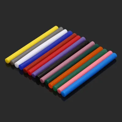 Hot Melt Colored Glue Sticks (14pcs)