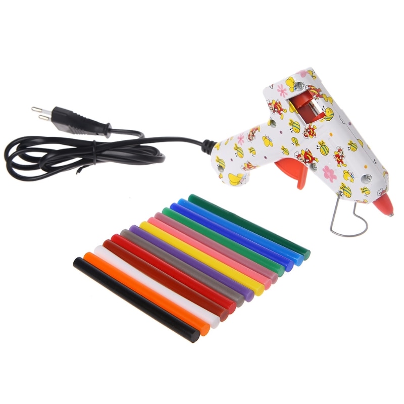 Hot Melt Colored Glue Sticks (14pcs)