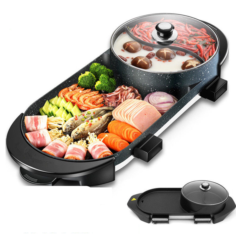 Hot Pot Grill Non-Stick Cooker Hot Pot Grill Non-Stick Cooker