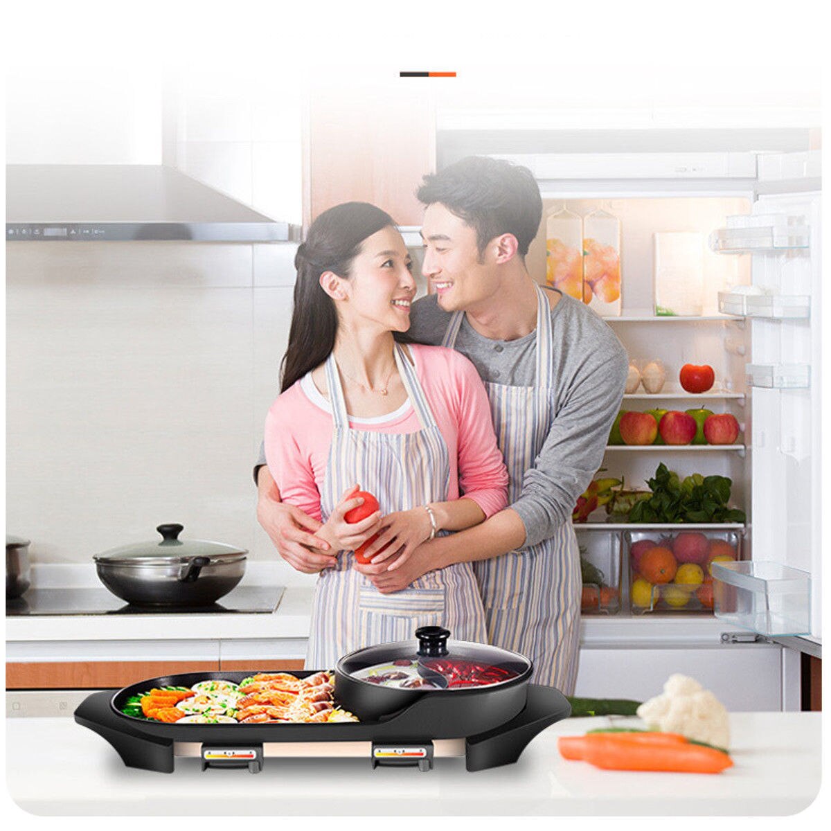 Hot Pot Grill Non-Stick Cooker