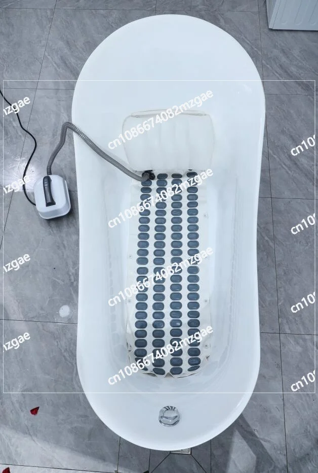 Hot Summer Electric Bathtub Bubble Massage Mat Waterproof Anti-slip Body Spa Air Bubble Bath Massage New Arrival