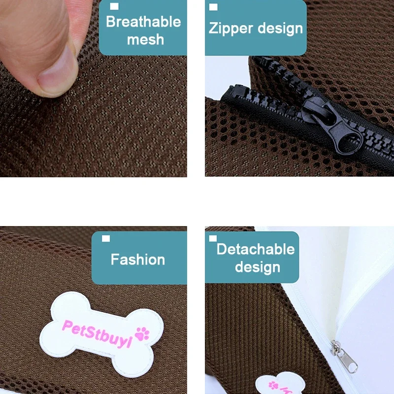 House Dog Stairs Pet 2 or 3 Steps Stairs for Small Dog Cat Pet Ramp Ladder Anti-slip Removable Dogs Bed Stairs Pet