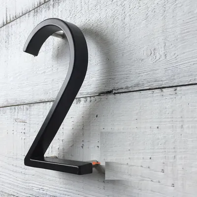 House Number Signs Big Modern