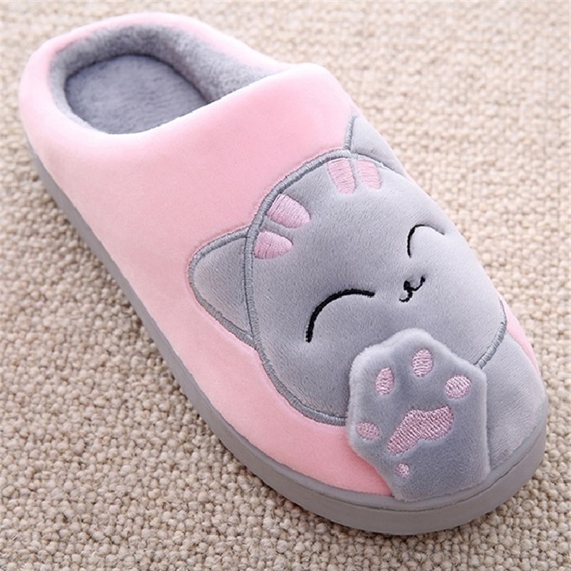 House Slippers Cute Cat Design House Slippers Cute Cat Design