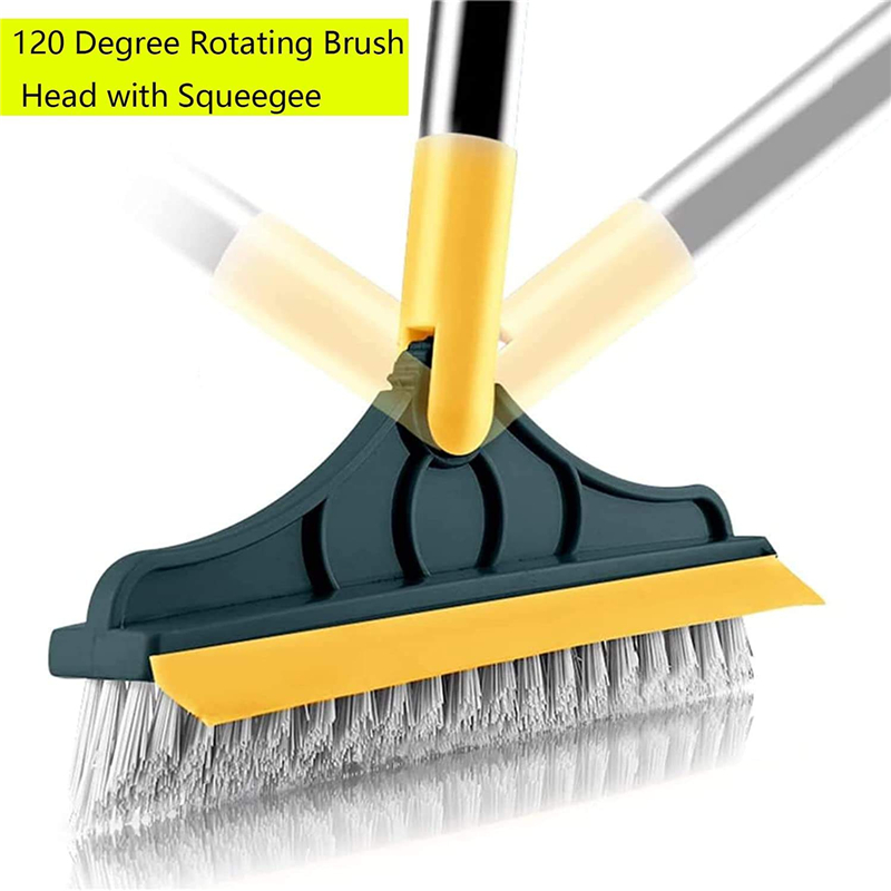Household Cleaning Brush Floor Scrub Bathroom Cleaning Tools Silicone Scraper Toilet Brush Rotary Brush for Cleaning Household Cleaning Brush Floor Scrub Bathroom Cleaning Tools Silicone Scraper Toilet Brush Rotary Brush for Cleaning