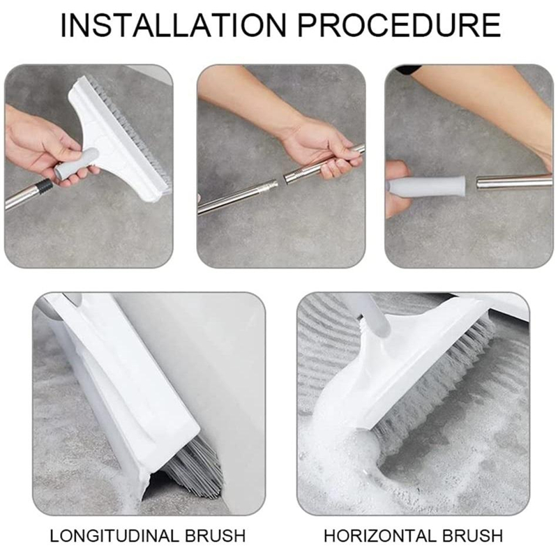 Household Cleaning Brush Floor Scrub Bathroom Cleaning Tools Silicone Scraper Toilet Brush Rotary Brush for Cleaning Household Cleaning Brush Floor Scrub Bathroom Cleaning Tools Silicone Scraper Toilet Brush Rotary Brush for Cleaning