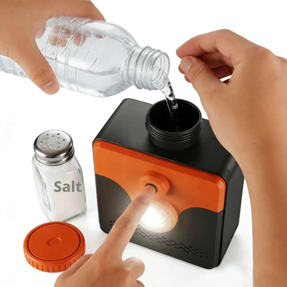 Household Emergency Saltwater Lamp Portable High Beam Flashlight Outdoor Hiking Exploration Light Household Emergency Saltwater Lamp Portable High Beam Flashlight Outdoor Hiking Exploration Light