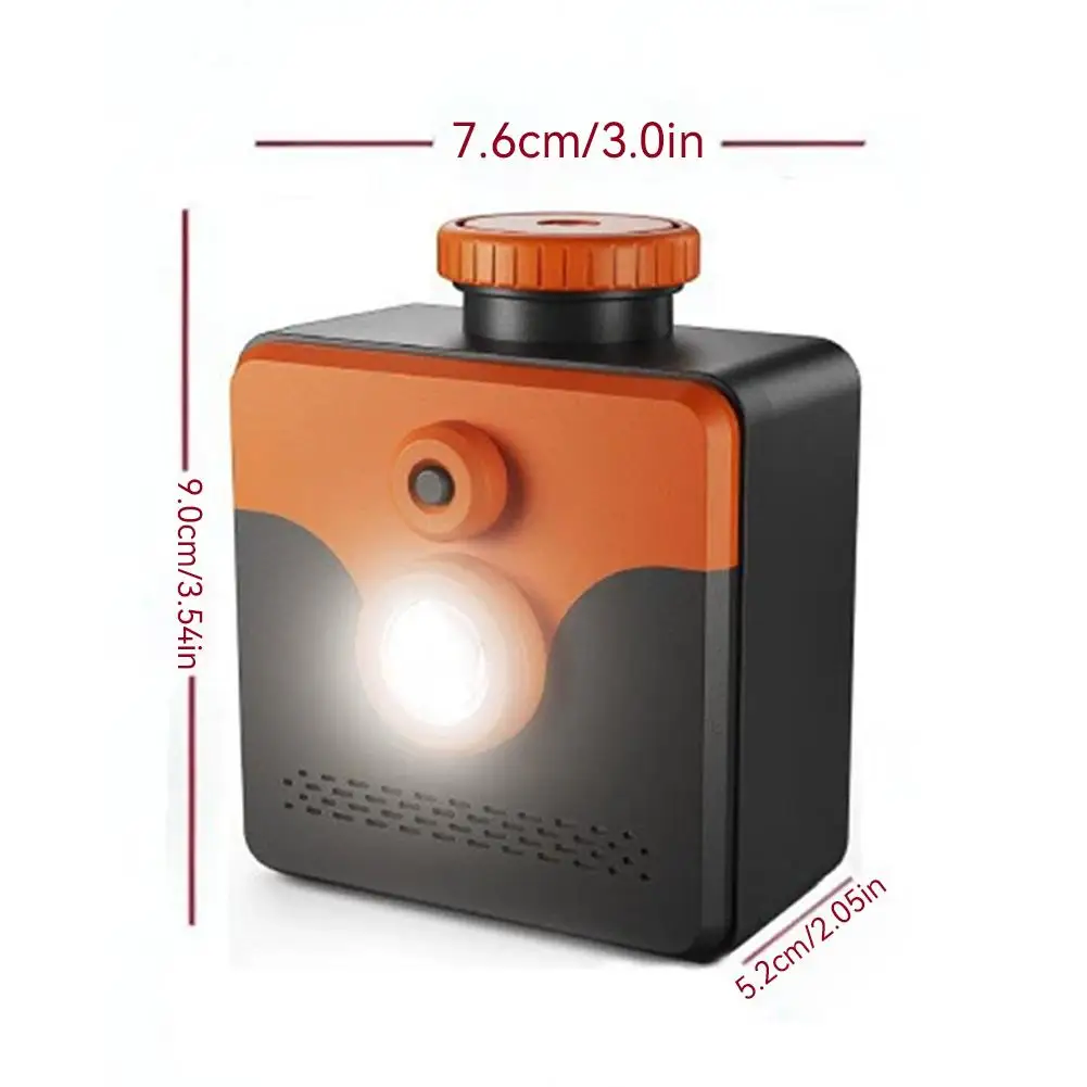 Household Emergency Saltwater Lamp Portable High Beam Flashlight Outdoor Hiking Exploration Light