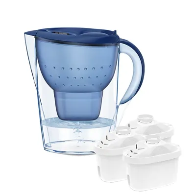 Household Filter Kettle with 3 Filter Device Alkaline Activated Carbon Water Purifier and Timer Clean Non-toxic Filter Household Filter Kettle with 3 Filter Device Alkaline Activated Carbon Water Purifier and Timer Clean Non-toxic Filter
