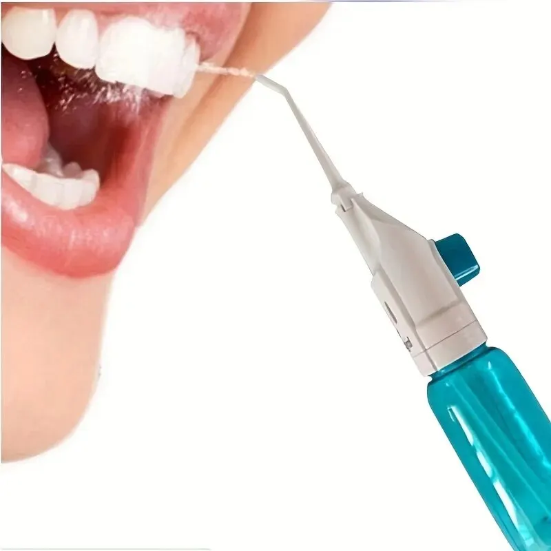 Household High Pressure Oral Irrigator Portable Teeth Clean Water Dental Floss Manual High Pressure Water Toothpick Household High Pressure Oral Irrigator Portable Teeth Clean Water Dental Floss Manual High Pressure Water Toothpick
