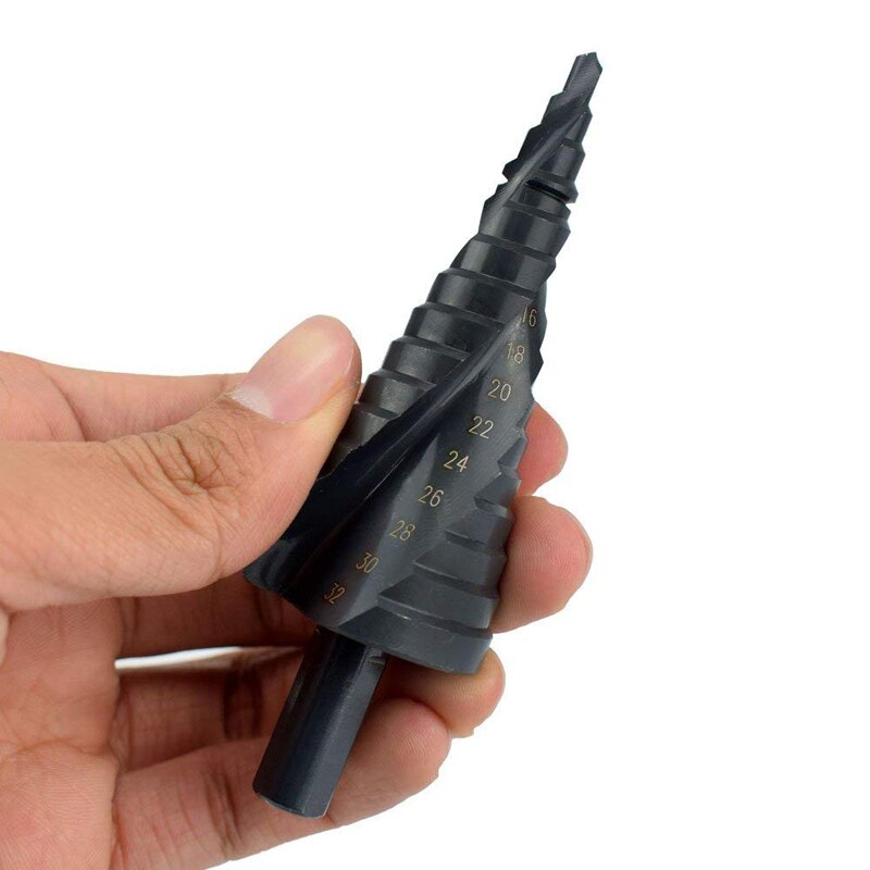 HSS Step Drill Bits Cone Toolset