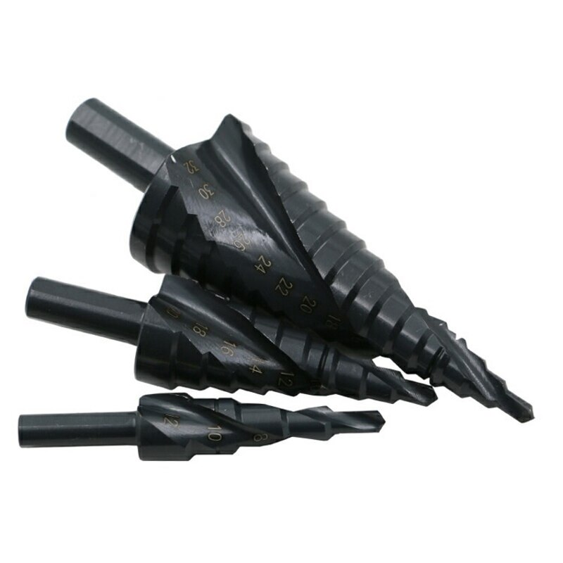 HSS Step Drill Bits Cone Toolset