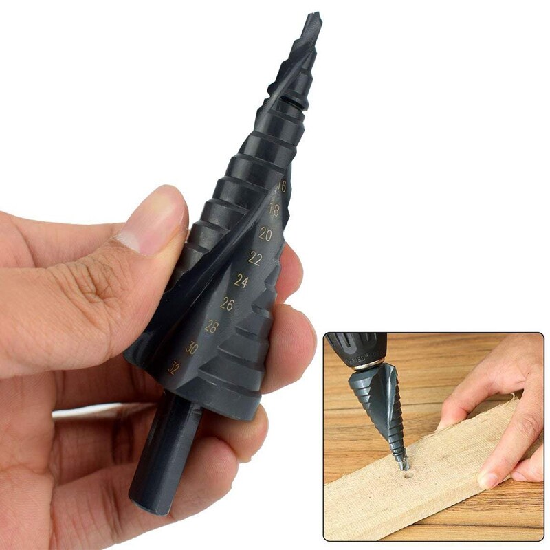 HSS Step Drill Bits Cone Toolset