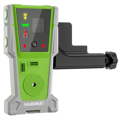 Huepar Laser Level Receiver Detector with Pulsing Line Electric Leveling Vertical Horizontal Lines with Double Lamp 90 Huepar Laser Level Receiver Detector with Pulsing Line Electric Leveling Vertical Horizontal Lines with Double Lamp 90
