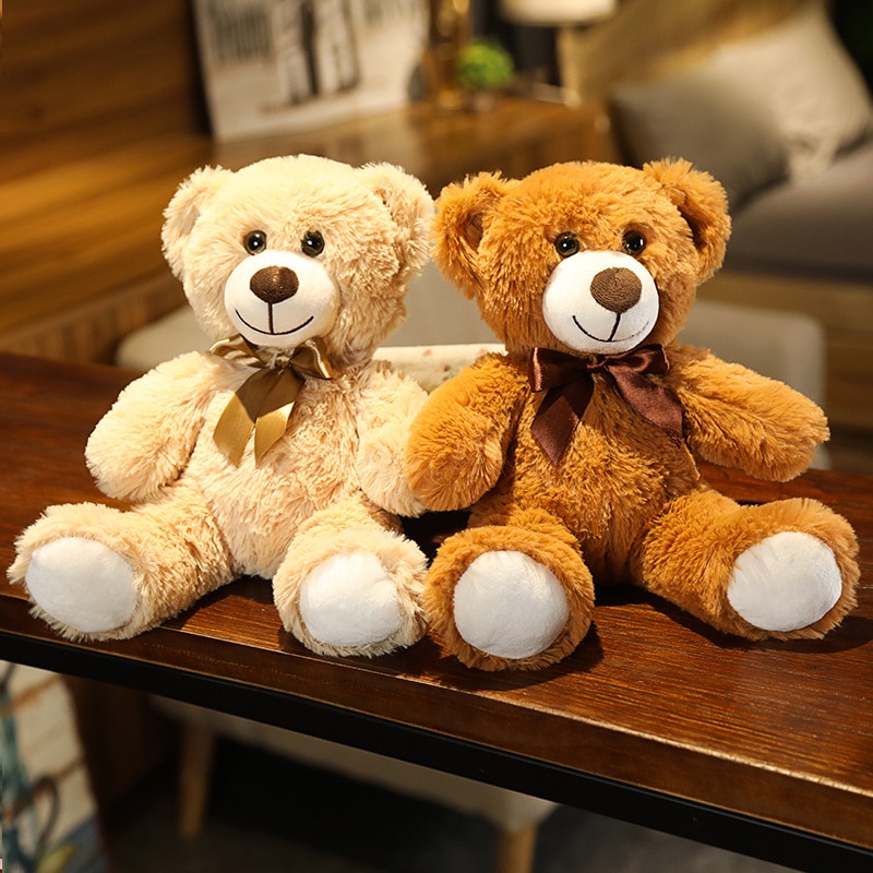 Huggable Teddy Bear With Bow Tie