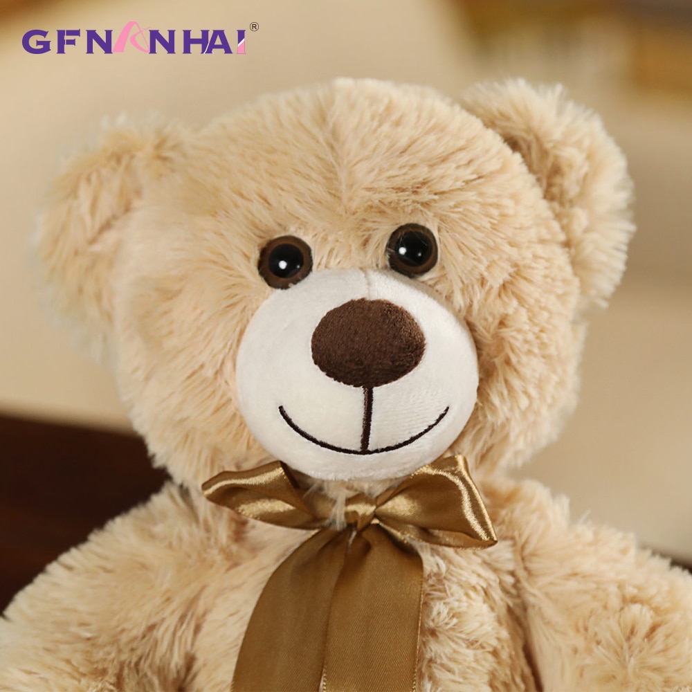 Huggable Teddy Bear With Bow Tie