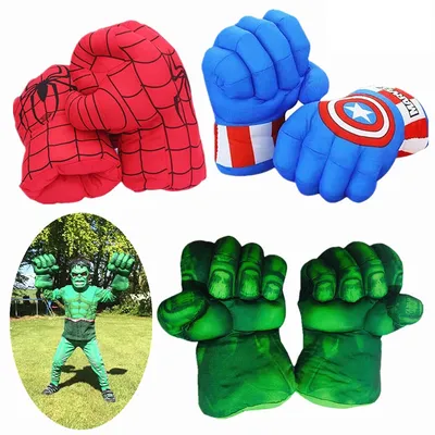 Hulk Gloves Kid's Avengers Gloves Hulk Gloves Kid's Avengers Gloves