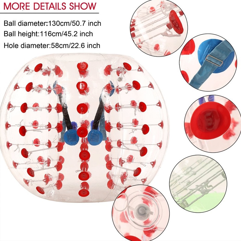 Human Bubble Ball Inflatable Bump Ball