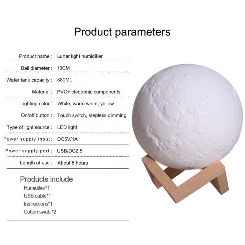Humidifier Moon Lamp Humidifier Moon Lamp