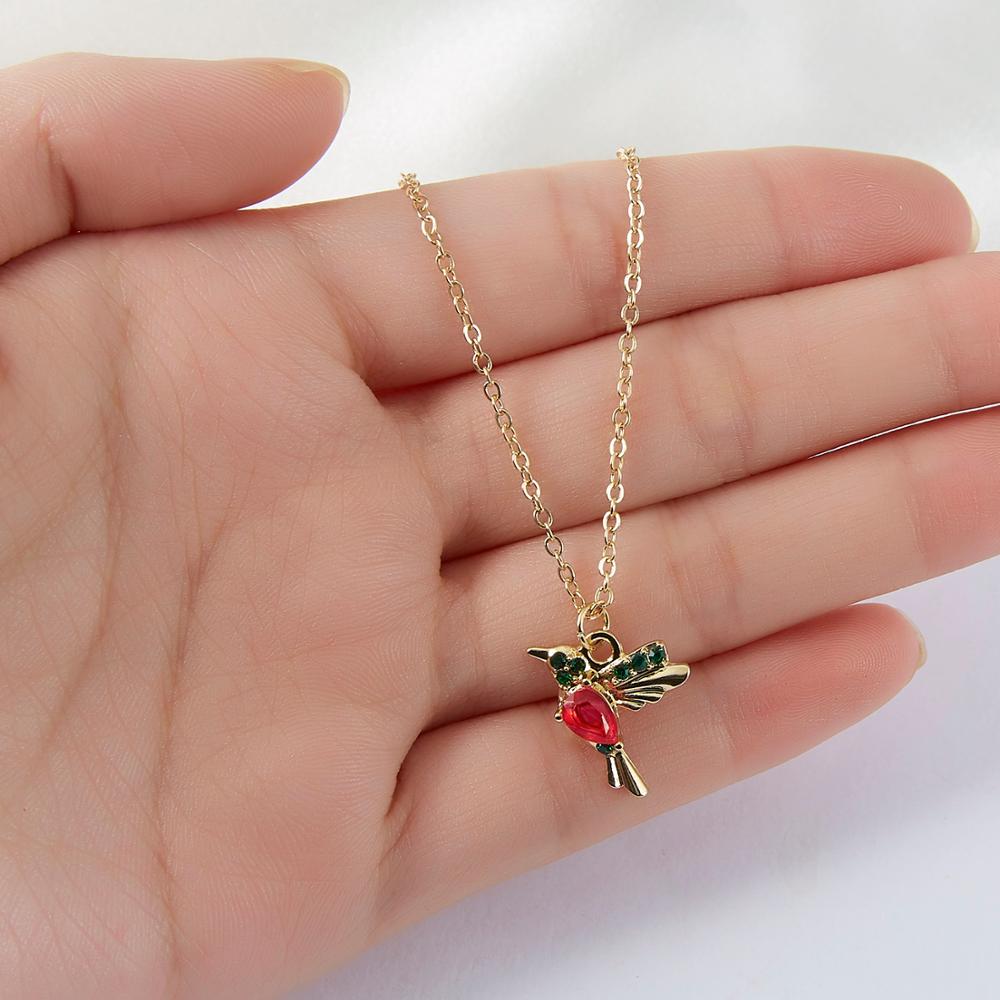 Hummingbird Necklace Fashion Accessory