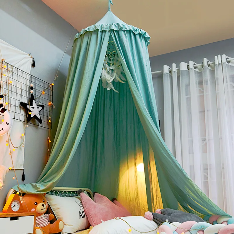 Hung Dome Mosquito Net for Baby Children Crib Bed Tent Girls Kids Bedding Living Room Decor Corner Canopy Tent Mosquito Hung Dome Mosquito Net for Baby Children Crib Bed Tent Girls Kids Bedding Living Room Decor Corner Canopy Tent Mosquito